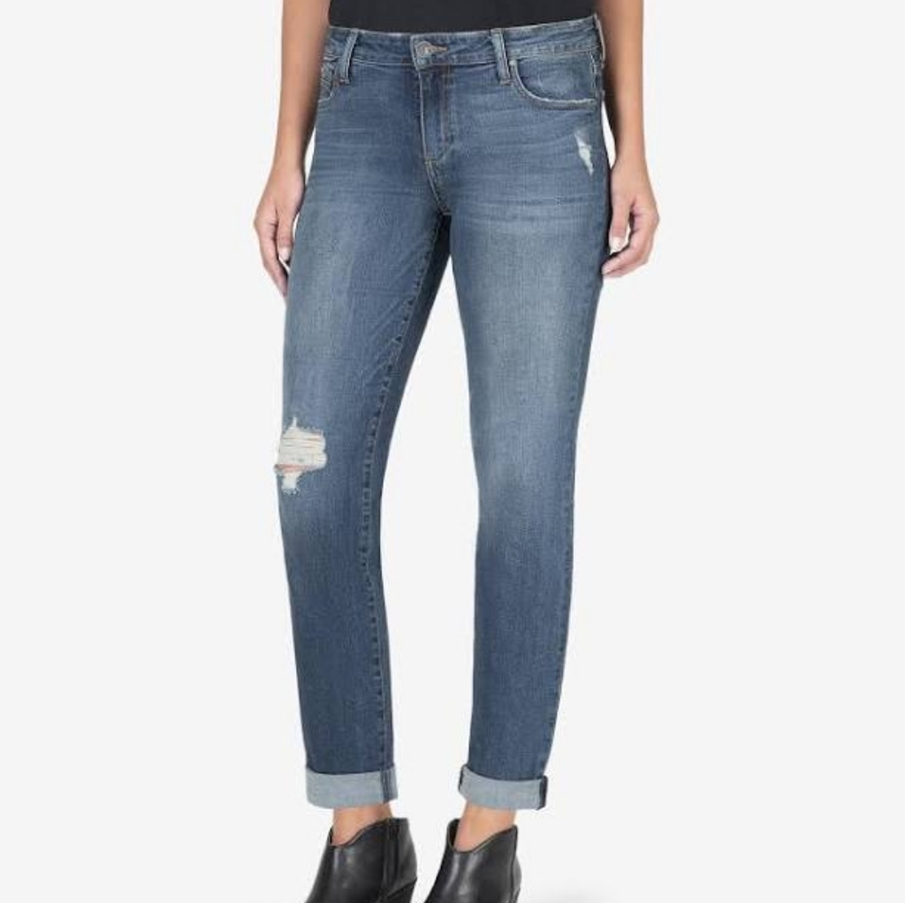 Kut From The Kloth Catherine Boyfriend Jeans Sz 6
